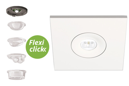 RP-Technik LED-Sicherheitsleuchte Einbau, Linsensystem EEQL023WL