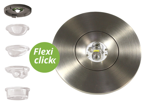RP-Technik LED-Sicherheitsleuchte Einbau, Linsensystem EERL021WL-E