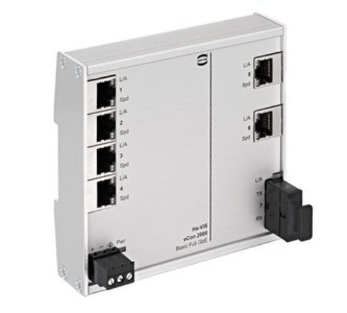 Harting Industrial Ethernet Switch unmanaged 24/48V 24024061200