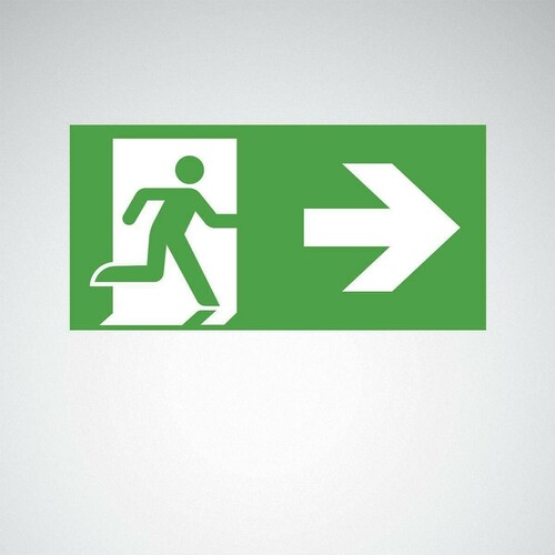 Trilux Piktogrammscheibe rechts 07650/07750 #7955800