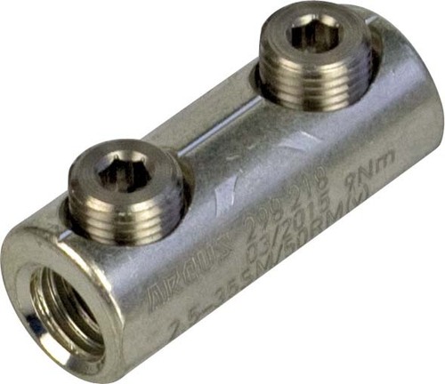Intercable Tools Al-Schraubverbinder mit Trennwand, verz. ICSV306-1