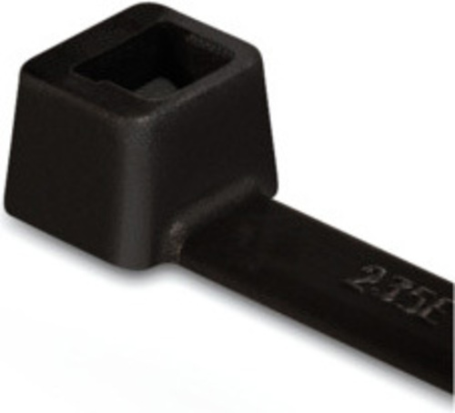 HellermannTyton Kabelbinder UV-witterungsstabil T30R-PA66W-BK 100