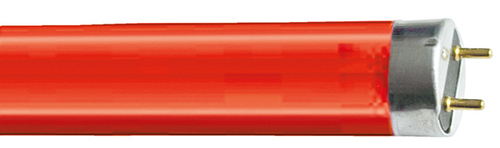 Scharnberger+Hasenbein Leuchtstofflampe T8 dunkelrot 67220