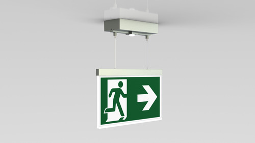 RP-Technik LED-Rettungszeichenleuchte ZB, Edelstahloptik AMDT009ML-E RP-Technik LED-Rettungszeichenleuchte ZB, Edelstahloptik AMDT009ML-E