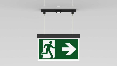 RP-Technik LED-Rettungszeichenleuchte ZB + ML, anthrazit AXCT009ML-AZ RP-Technik LED-Rettungszeichenleuchte ZB + ML, anthrazit AXCT009ML-AZ