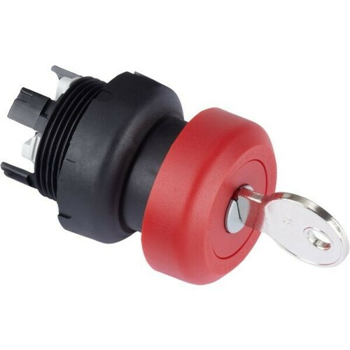 Stahl Pilzsperrtaster Gewindeausführung 223695