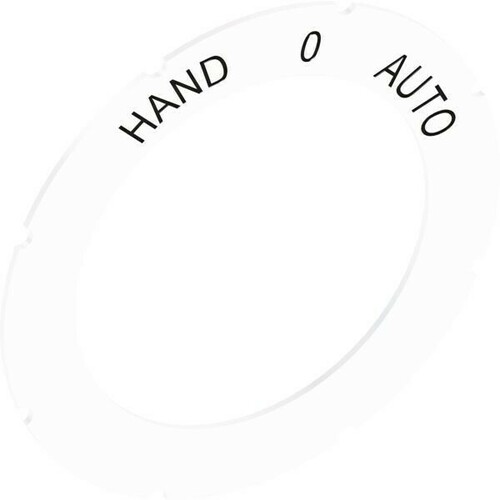 Stahl Schild 8602/3 58 Hand 0 Auto 227011