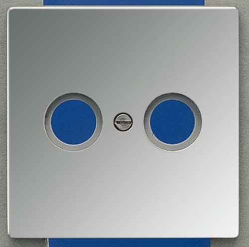 Jung Abdeckung gl.chr für Antennendose GCR 2990 TV Jung Abdeckung gl.chr für Antennendose GCR 2990 TV