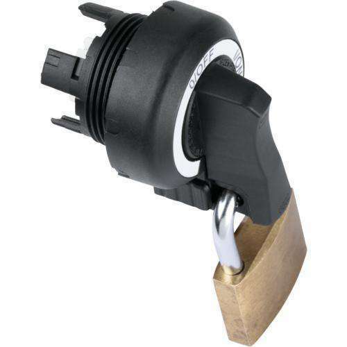 Stahl Drehgriff, klein Gewindeausführung 227360