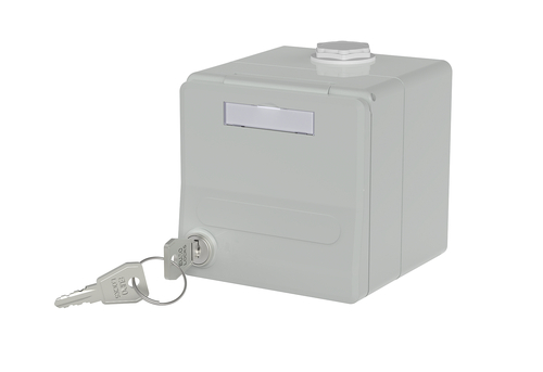 Metz Connect IP44 Modul-AP-Geh. grau für Keystone 1309470003KI Metz Connect IP44 Modul-AP-Geh. grau für Keystone 1309470003KI