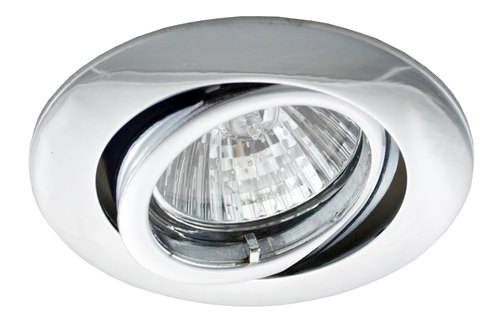 Scharnberger+Hasenbein EB-Strahler MR16/GX5,3 85mm schwenkbar chr 53070
