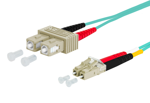 Metz Connect OpDAT Patchkabel SC-D/LC-D OM3, 100,0 m 151J1EOJOJ0E Metz Connect OpDAT Patchkabel SC-D/LC-D OM3, 100,0 m 151J1EOJOJ0E