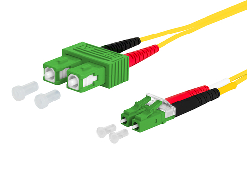 Metz Connect OpDAT Patchkabel SC-D APC/LC-D APC OS2, 5 151P1EAJA50E Metz Connect OpDAT Patchkabel SC-D APC/LC-D APC OS2, 5 151P1EAJA50E