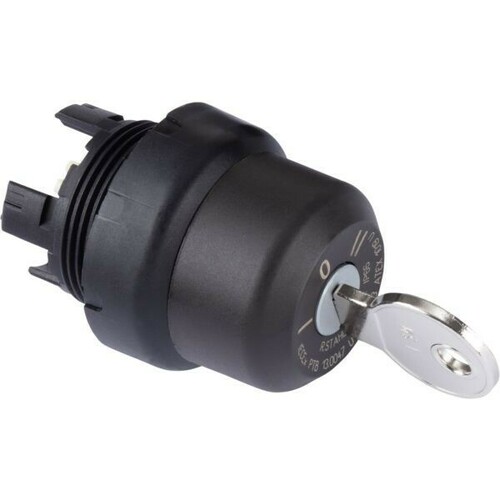 Stahl Schlüsselschaltervorsatz Gewindeausführung 244632