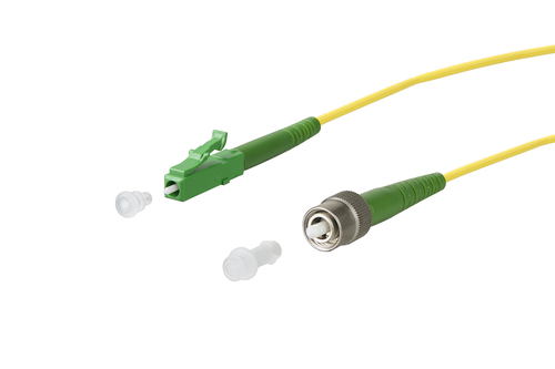 Metz Connect OpDAT Patchkabel LC-S APC/FC APC OS2, 0,5 151P3JALA05E