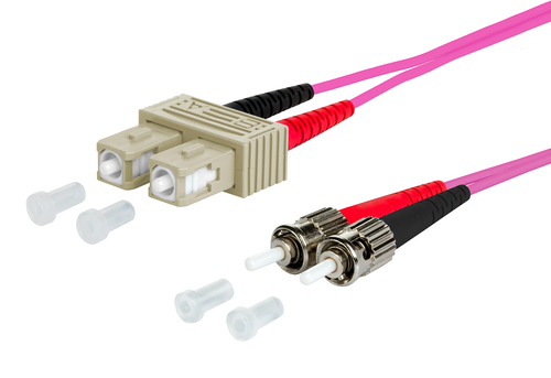 Metz Connect OpDAT Patchkabel SC-D/2xST OM4, 12,0 m 151S1EOAOA2E
