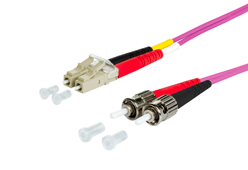Metz Connect OpDAT Patchkabel LC-D/2xST OM4, 20,0 m 151S1JOAOB0E