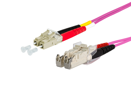 Metz Connect OpDAT Patchkabel LC D/E2000-D OM4, 8,0 m 151S1JOMO80E