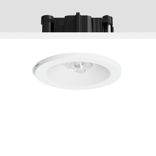 RZB LED-Deckeneinbauleuchte 765, EB 3h, DALI, weiß 672561.002.07