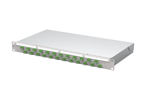 Metz Connect Patchfeld VIK 24xLC-D APC OS2 1504507624-E