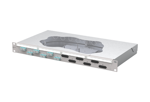 Metz Connect Patchfeld splice 6xSC-D OM3 150455BA06-F