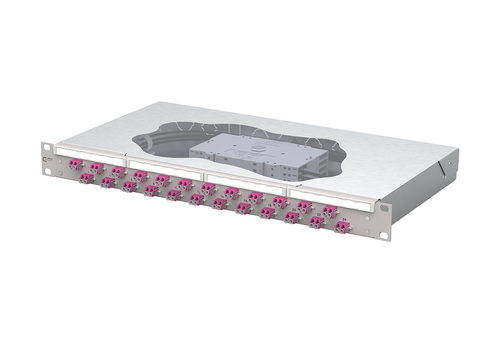 Metz Connect Patchfeld splice 24xLC-D OM4 1504577524-E