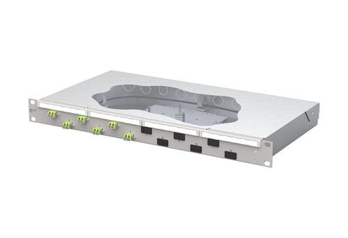 Metz Connect Patchfeld splice 6xLC-D OM5 1504587M06-F