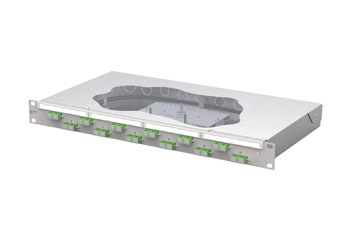 Metz Connect Patchfeld splice 12xSC-D APC OS2 150459F212-F