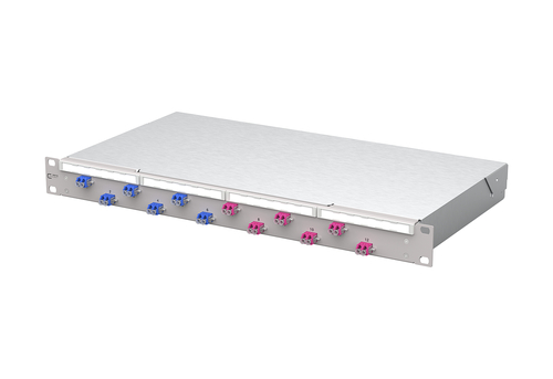 Metz Connect Patchfeld VIK 12xLC-D OS2/OM4 15045FJJ12-F