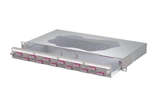 Metz Connect Patchfeld VIK 12xSC-D OM4 150460BB12-F