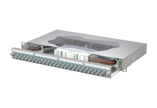 Metz Connect Patchfeld splice 24xSC-D OM3 150465BA24-E