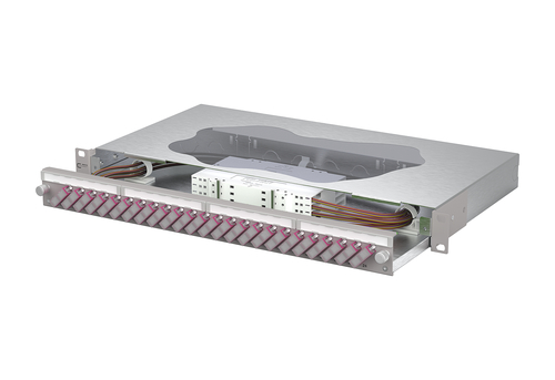Metz Connect Patchfeld splice 24xSC-D OM4 150467BB24-E