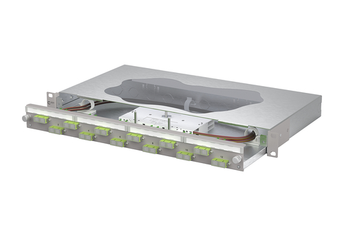 Metz Connect Patchfeld splice 12xSC-D OM5 150468BM12-F