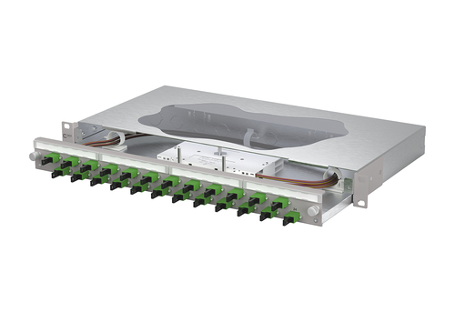 Metz Connect Patchfeld splice 24xE2000-S APC OS2 1504695924-E