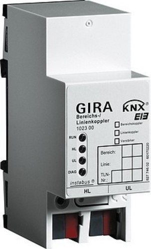 Gira Bereichslinienkoppler KNX/EIB 102300