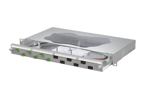 Metz Connect Patchfeld splice 6xLC-D APC OS2 1504697606-F