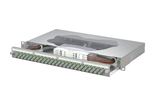 Metz Connect Patchfeld splice 24xSC-D APC OS2 150469F224-E