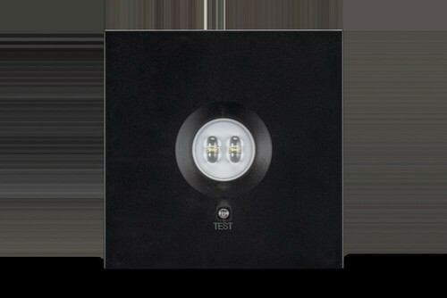 H1 Solutions Sicherheitsleuchte IllusquareAT3Hblack