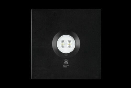 H1 Solutions Sicherheitsleuchte IllusquareCBS-Tblack