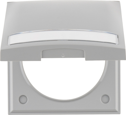 Berker Rahmen 1-fach gr mit Klappdeckel 919882506 Berker Rahmen 1-fach gr mit Klappdeckel 919882506