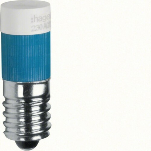 Hager LED-Lampe E10 Zubehör blau WDA2727B