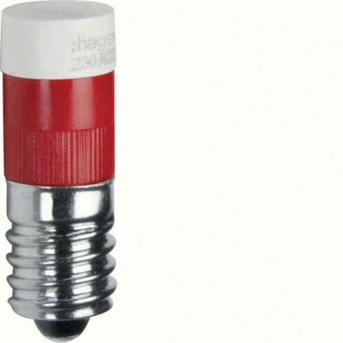 Hager LED-Lampe E10 Zubehör rot WDA2727R