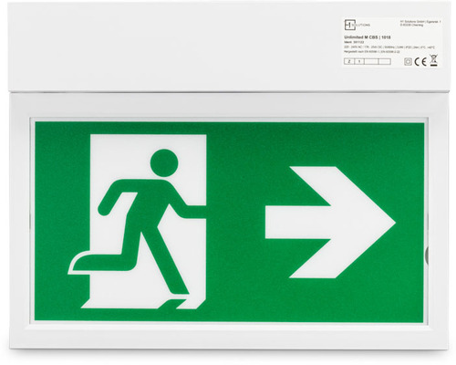 H1 Solutions Rettungszeichenleuchte Unlimited M CBS H1 Solutions Rettungszeichenleuchte Unlimited M CBS