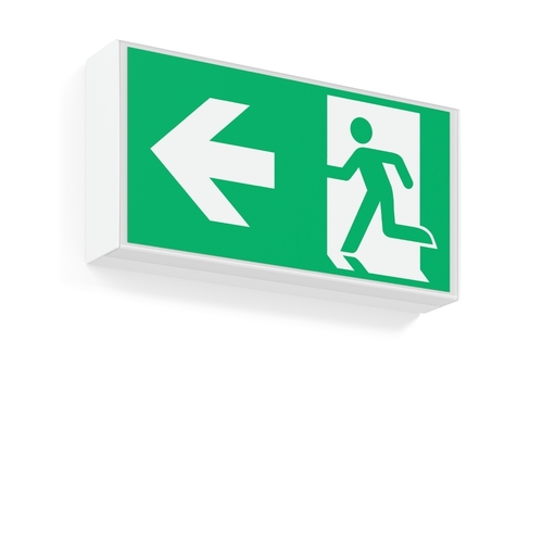 RZB LED-Wandleuchte EB 3h, weiß 672617.002.07