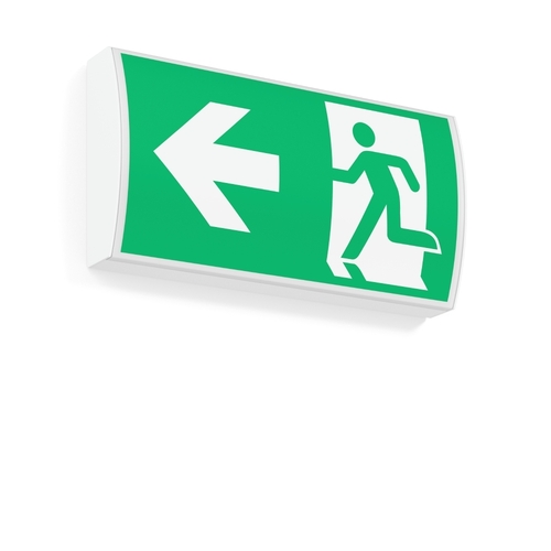 RZB LED-Wandleuchte EB 3h, weiß 672618.002.07