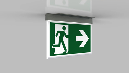 RP-Technik Rettungszeichenleuchte 3h, Wireless AXC403WL-E