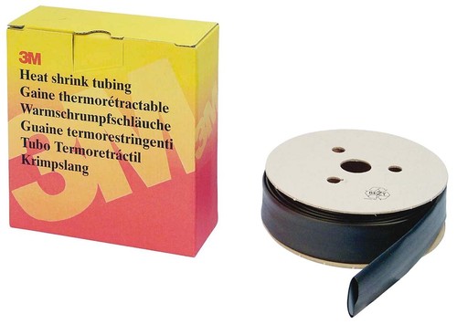 3M Deutschland Warmschrumpfschlauch Rolle 1,6/0,8mm,sw,dünnw. HSR 1,6/0,8 sw