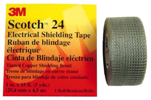 3M Deutschland Metalldrahtgewebeschlauch 25 mm x 4,5 m Scotch 24 25x4,5