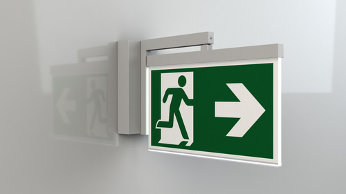 RP-Technik Rettungszeichenleuchte EB 3h, WL, weiß AMWA403WL RP-Technik Rettungszeichenleuchte EB 3h, WL, weiß AMWA403WL