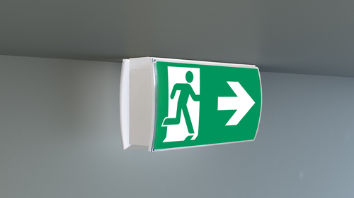 RP-Technik Rettungszeichenleuchte EB 3h, WL KCD013WLSE-IP64